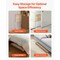 Folding Desk 31.5 Inch Foldable Table with Storage Hooks Space Saving Computer Table